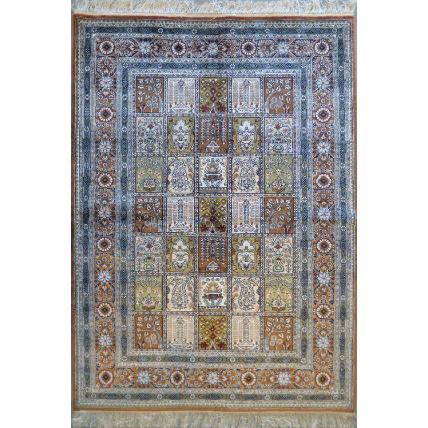 Hand Made Turkish Silk design rugs size 6' x 4' Abc-Silk-TK001